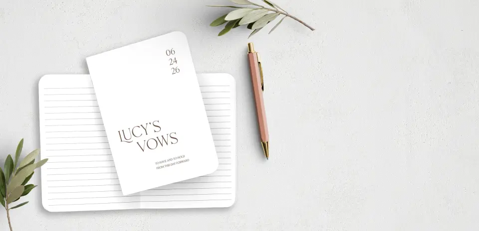 Vow Book Front
