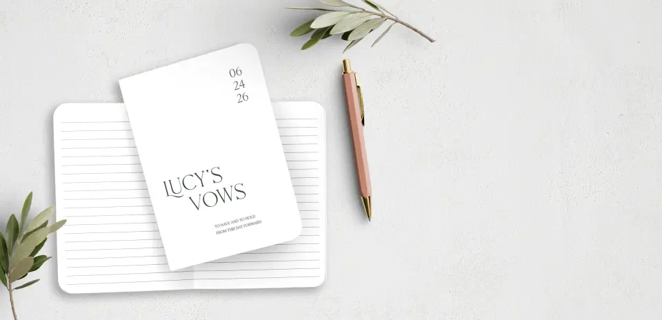 Vow Book Front