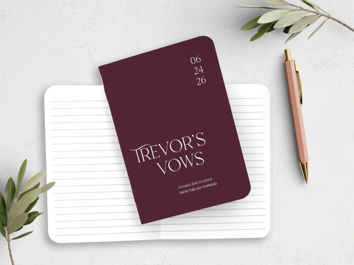 Vow Book Front