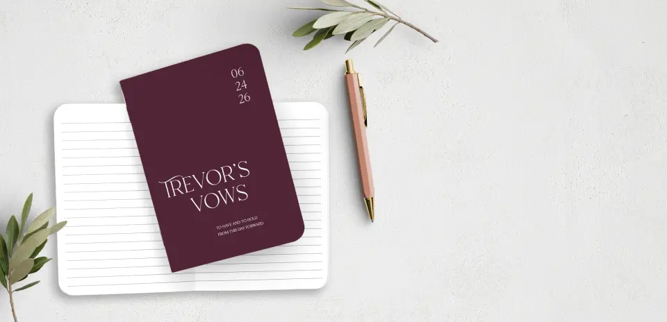 Vow Book Front