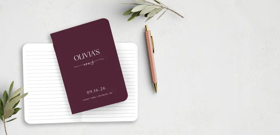 Vow Book Front