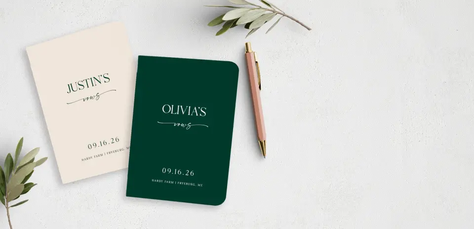 Vow Book Front