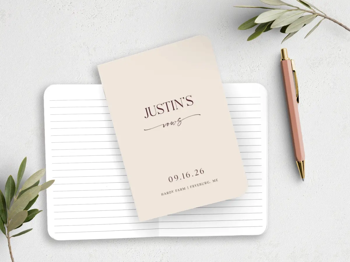 Vow Book Front