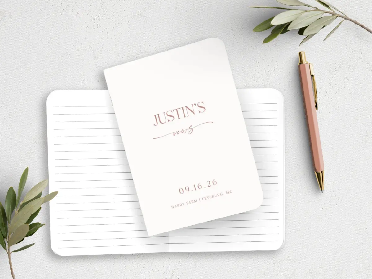 Vow Book Front