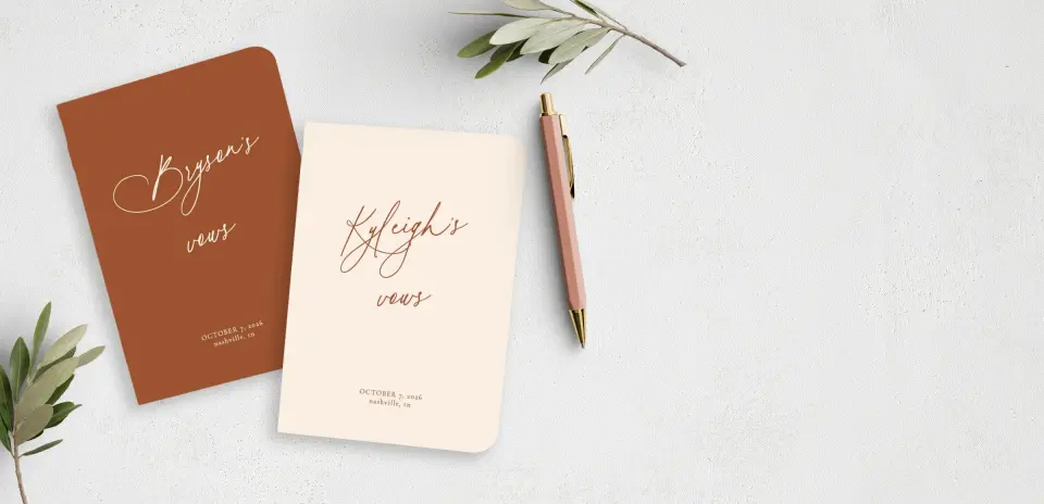 Vow Book Front