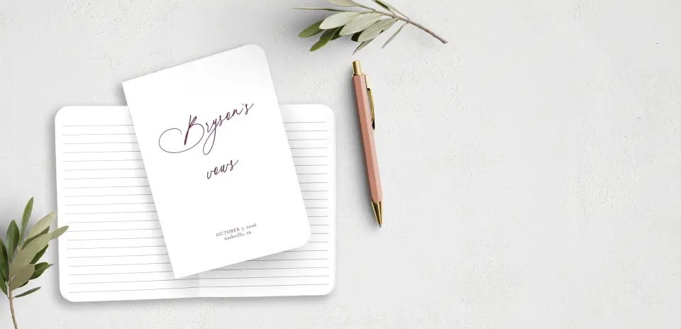Vow Book Front