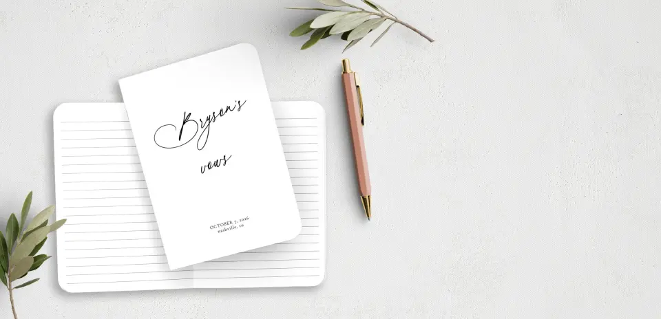 Vow Book Front