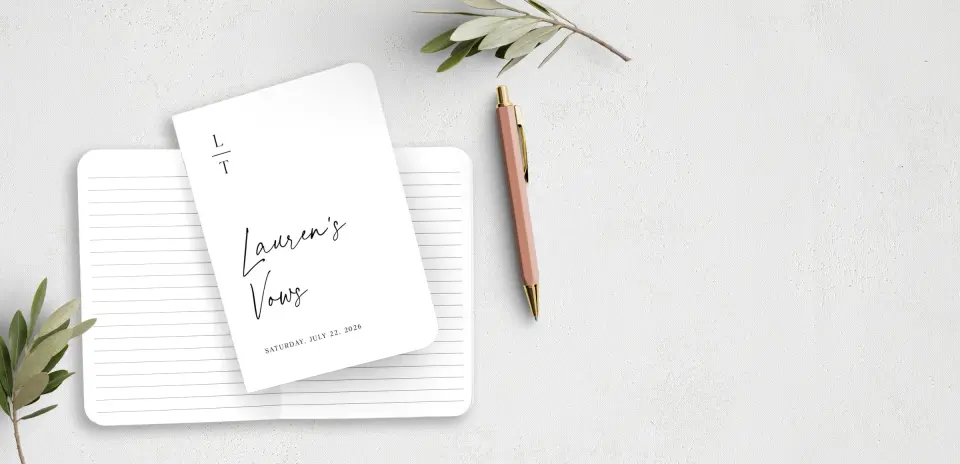 Vow Book Front