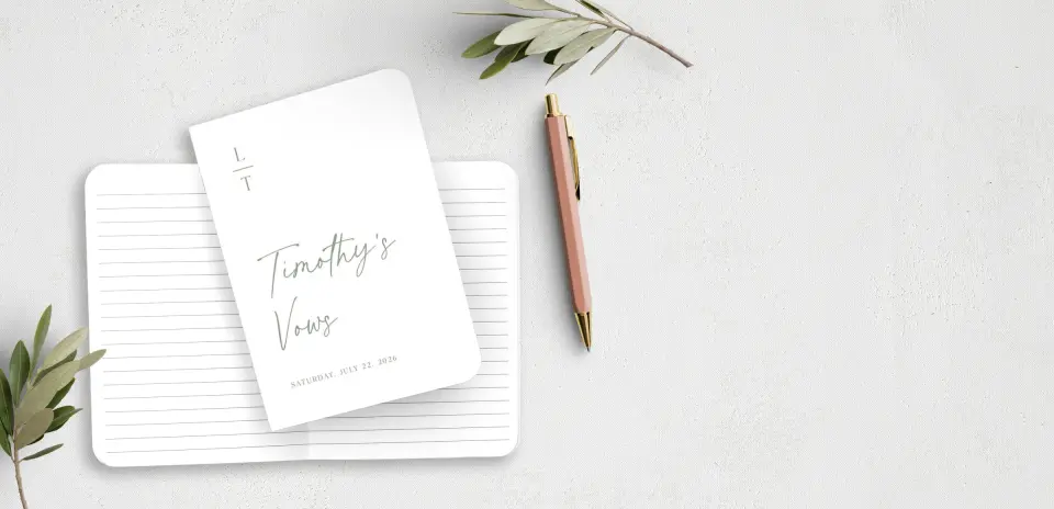 Vow Book Front