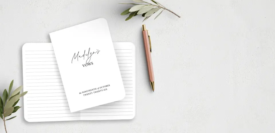 Vow Book Front