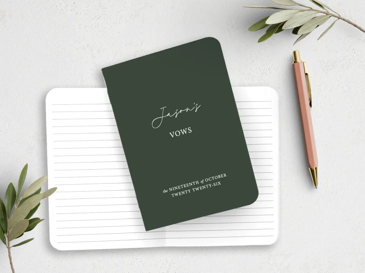Vow Book Front