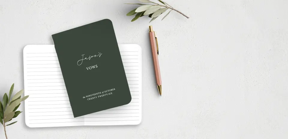 Vow Book Front