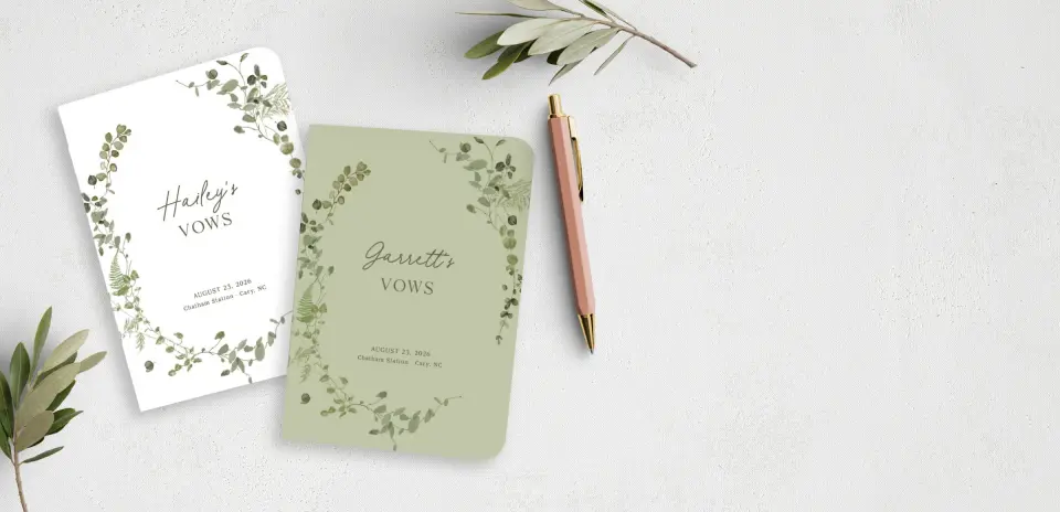 Vow Book Front