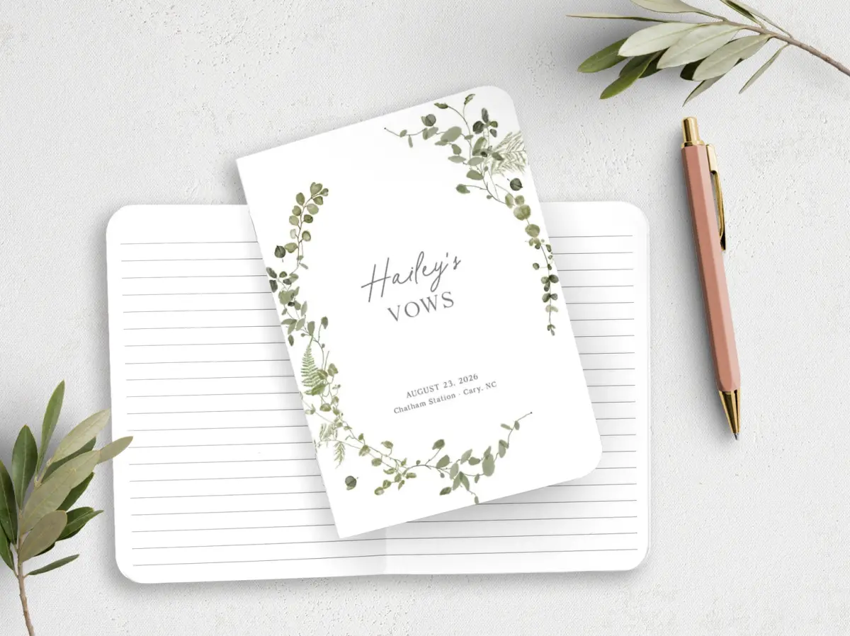Vow Book Front