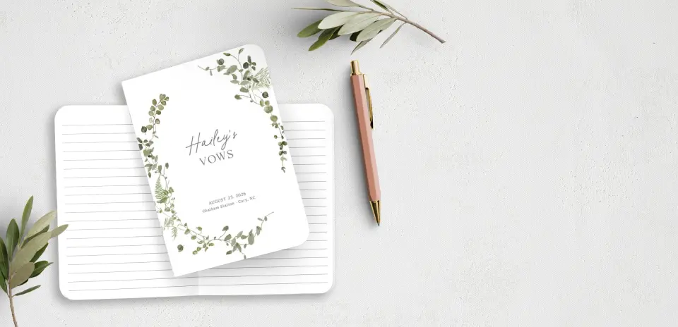 Vow Book Front