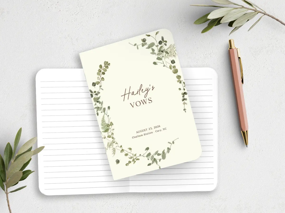 Vow Book Front