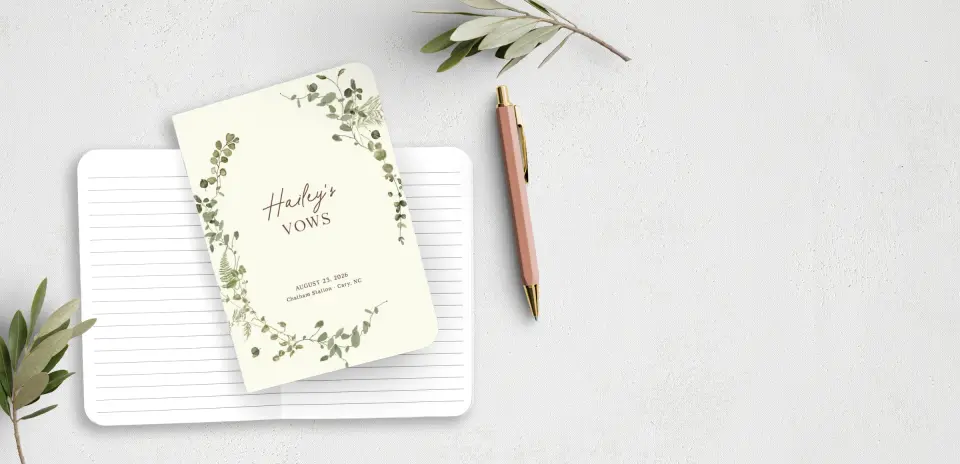 Vow Book Front