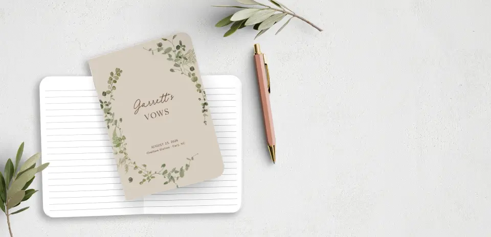 Vow Book Front