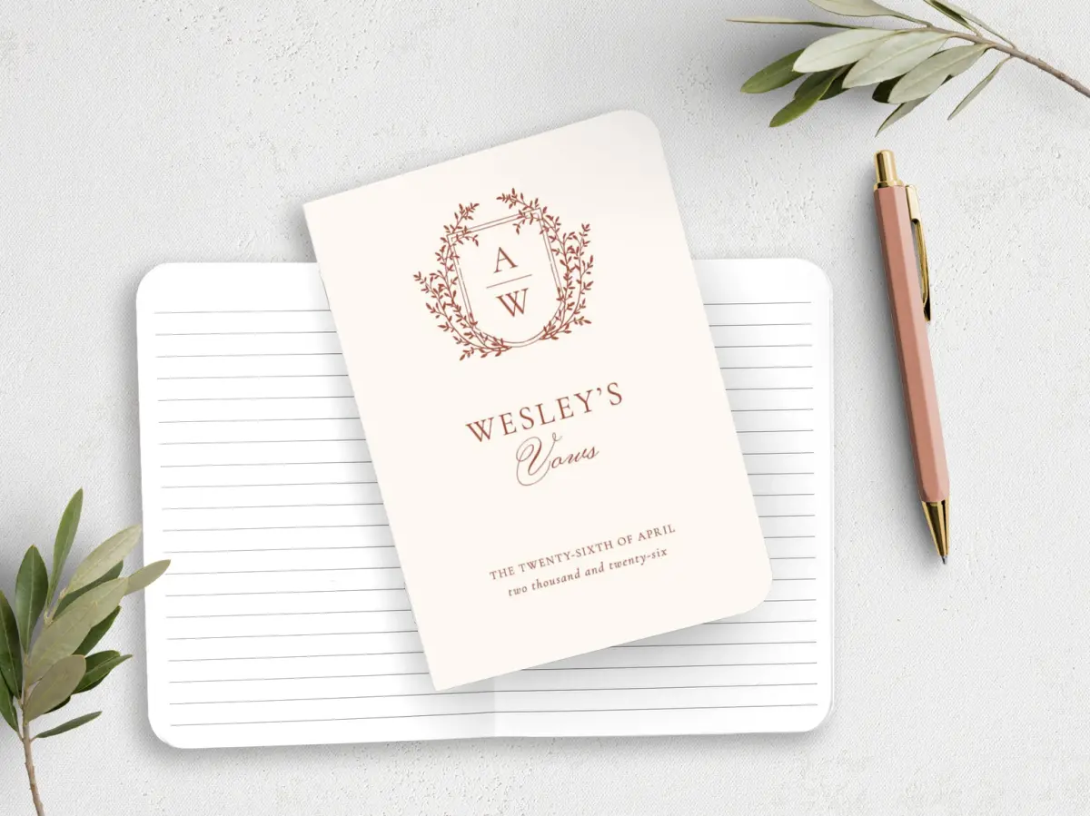 Vow Book Front