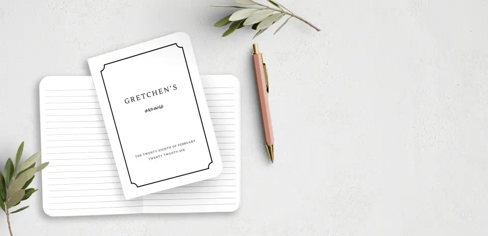 Vow Book Front