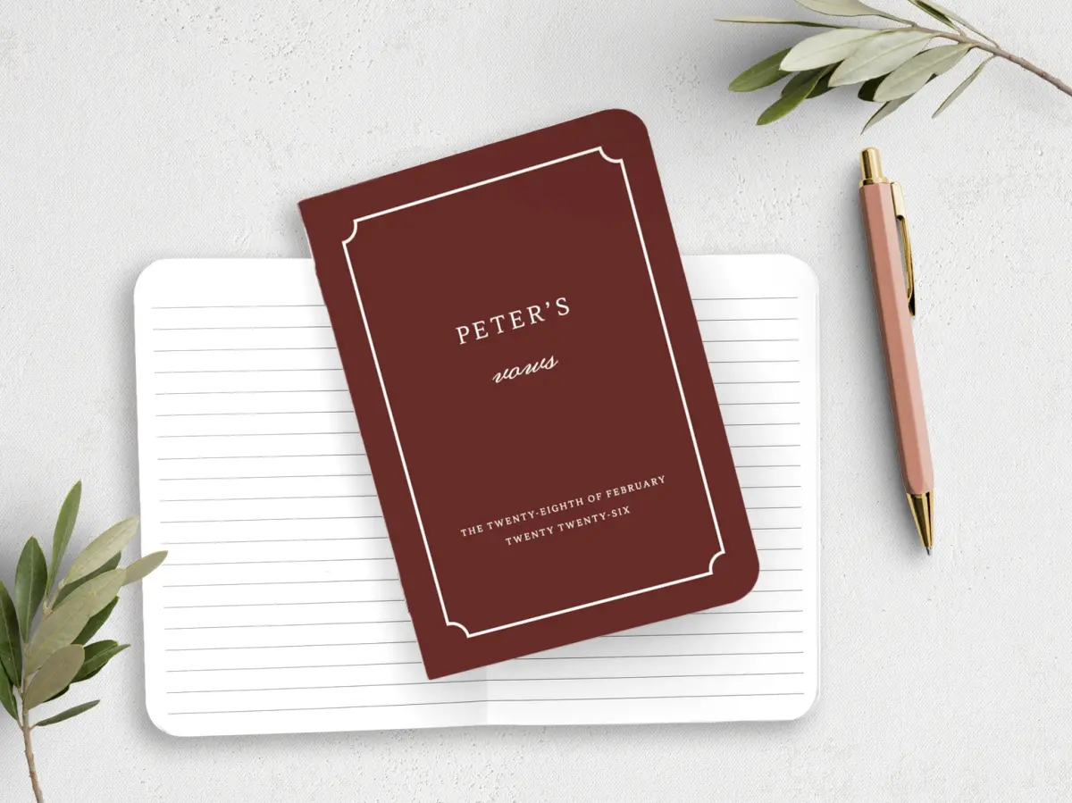 Vow Book Front