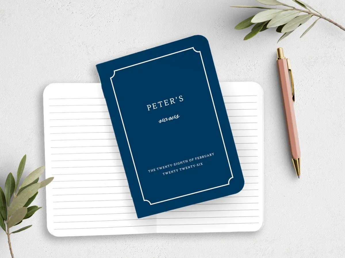 Vow Book Front