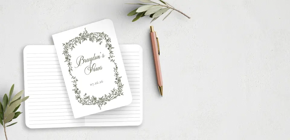 Vow Book Front
