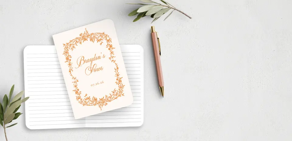 Vow Book Front