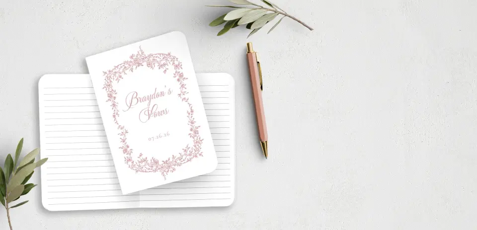 Vow Book Front