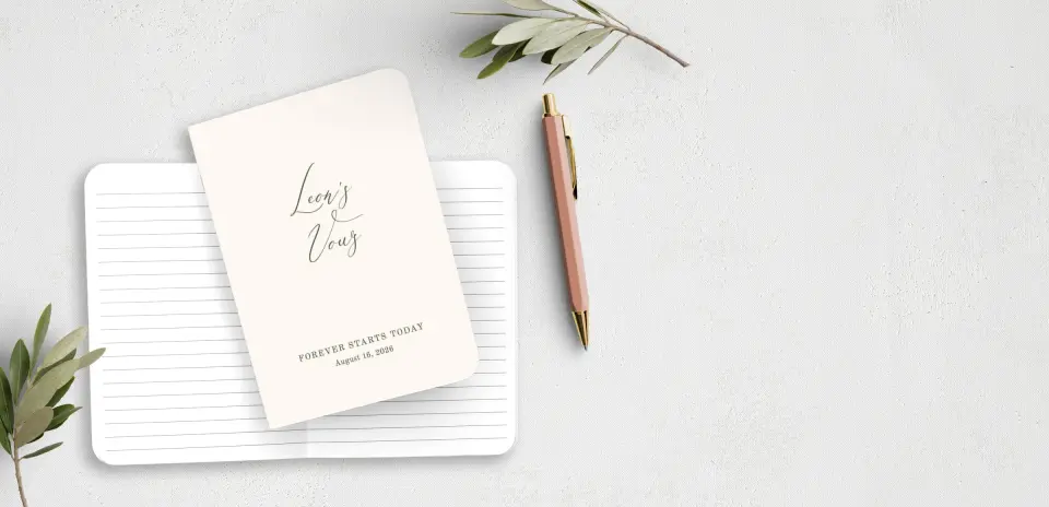 Vow Book Front
