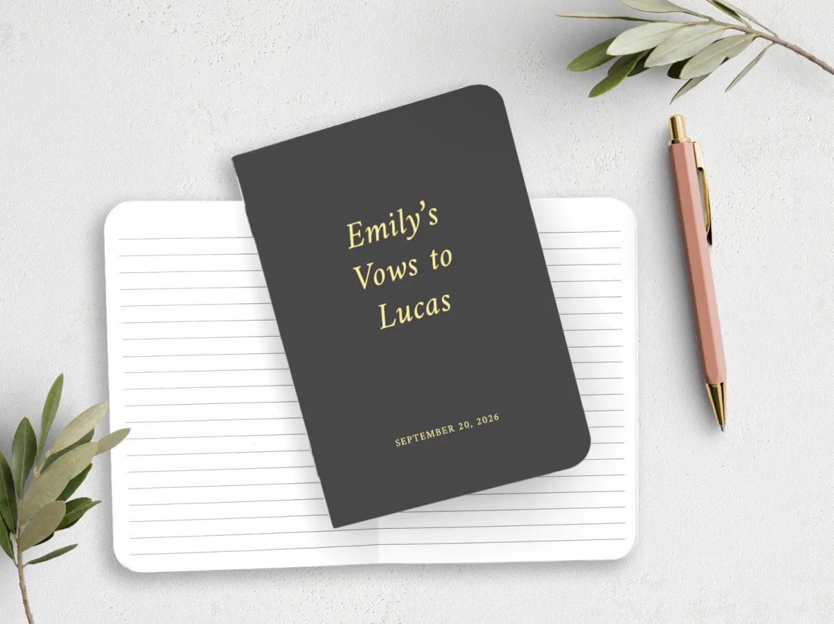 Vow Book Front