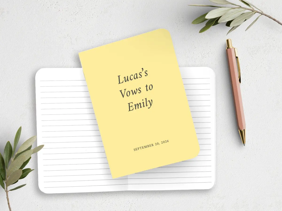 Vow Book Front