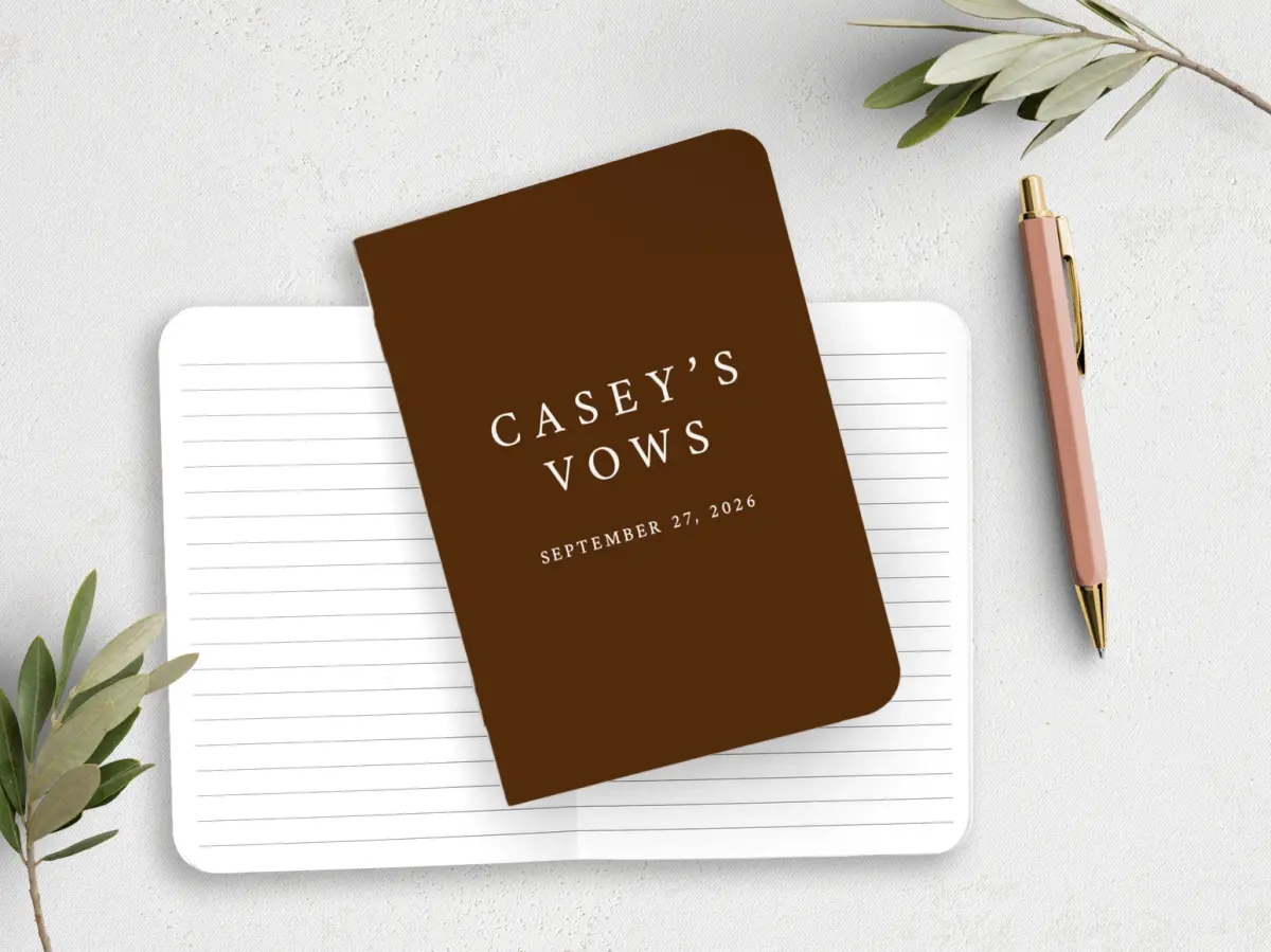 Vow Book Front