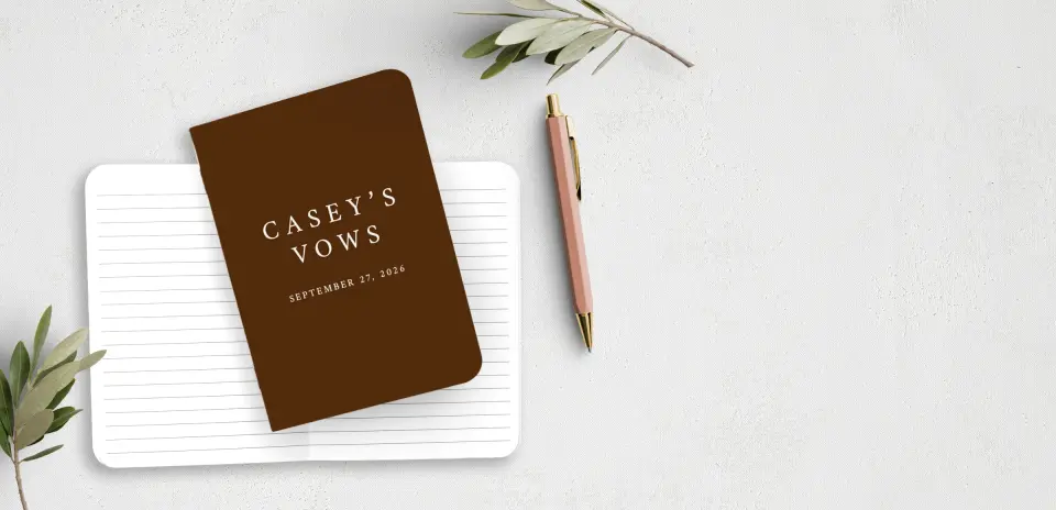 Vow Book Front