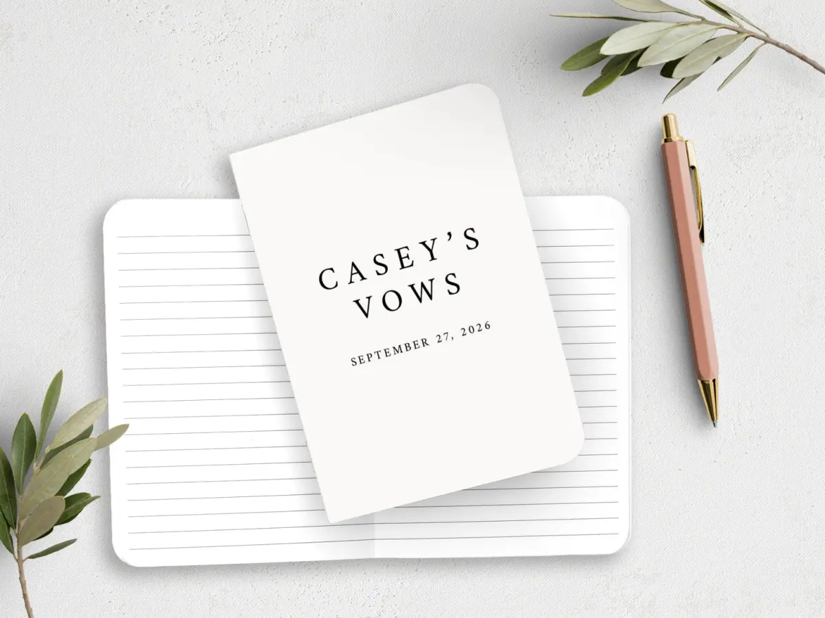 Vow Book Front