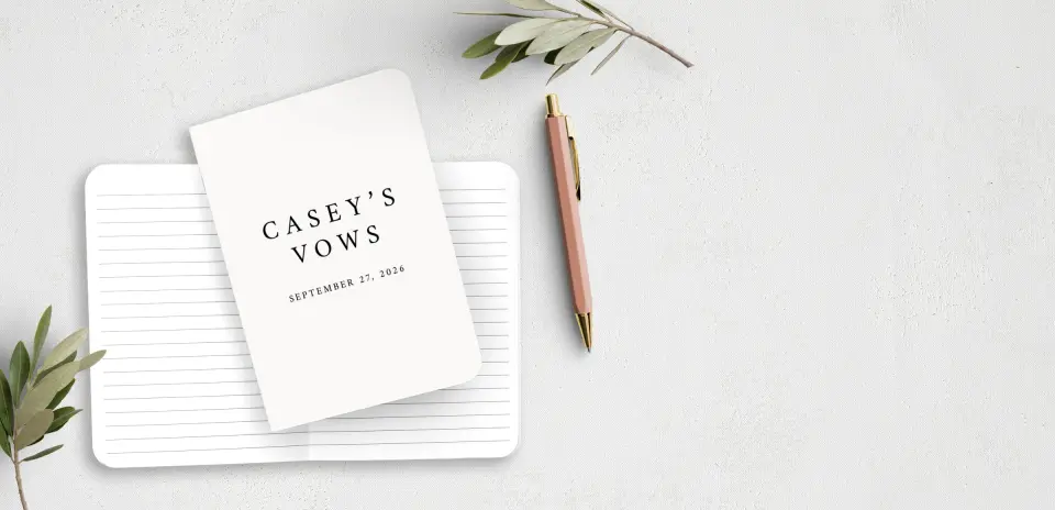 Vow Book Front