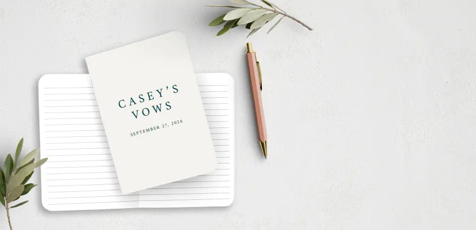 Vow Book Front