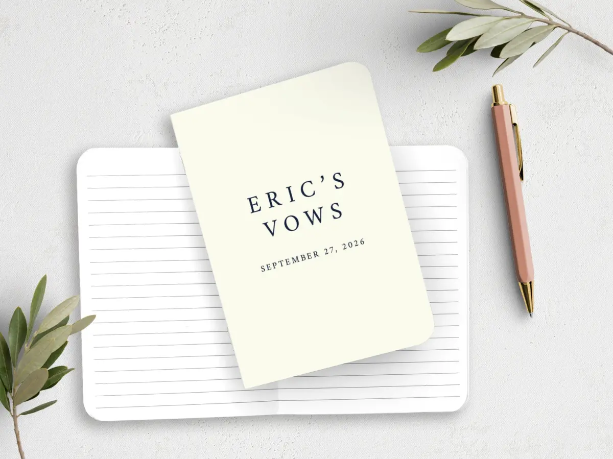 Vow Book Front