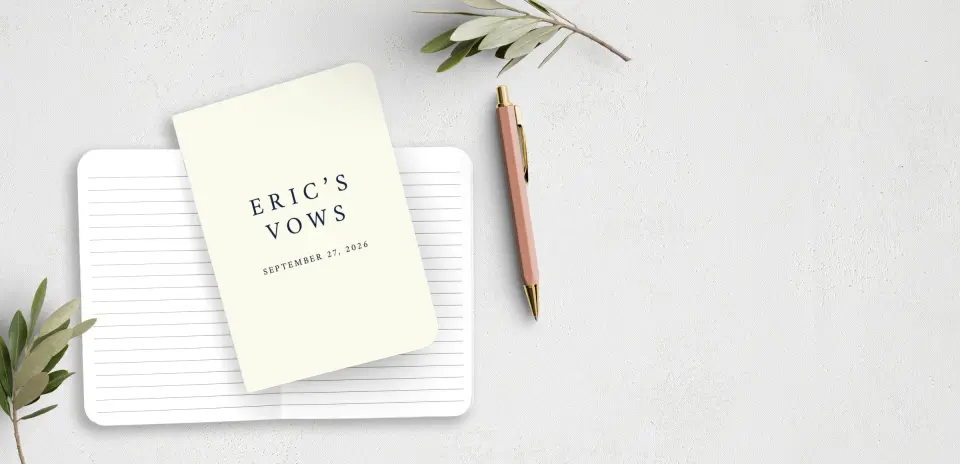 Vow Book Front