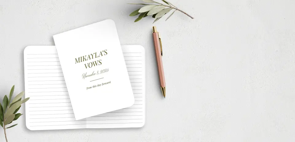 Vow Book Front