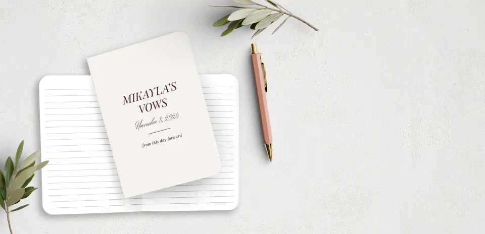Vow Book Front