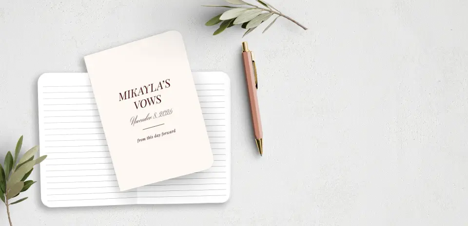 Vow Book Front