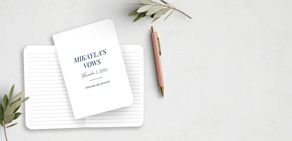 Vow Book Front