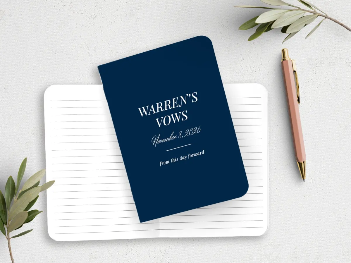 Vow Book Front