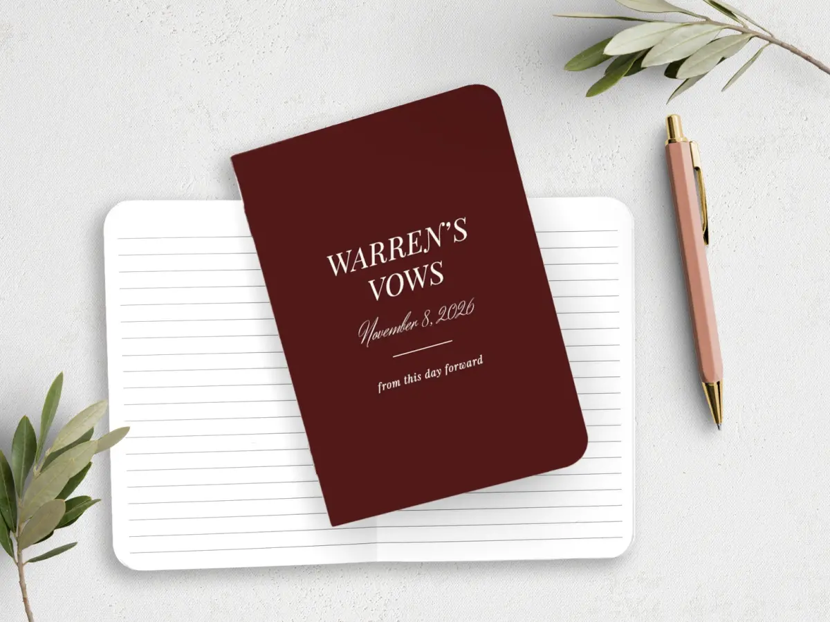 Vow Book Front
