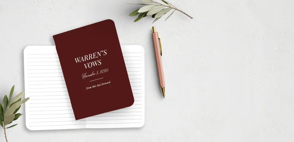 Vow Book Front