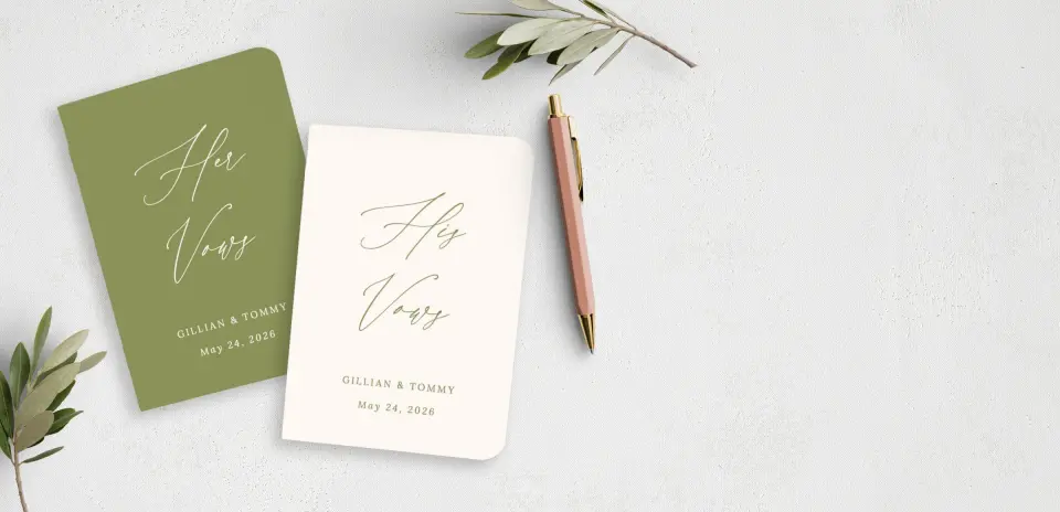 Vow Book Front