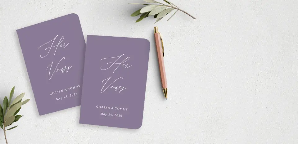 Vow Book Front