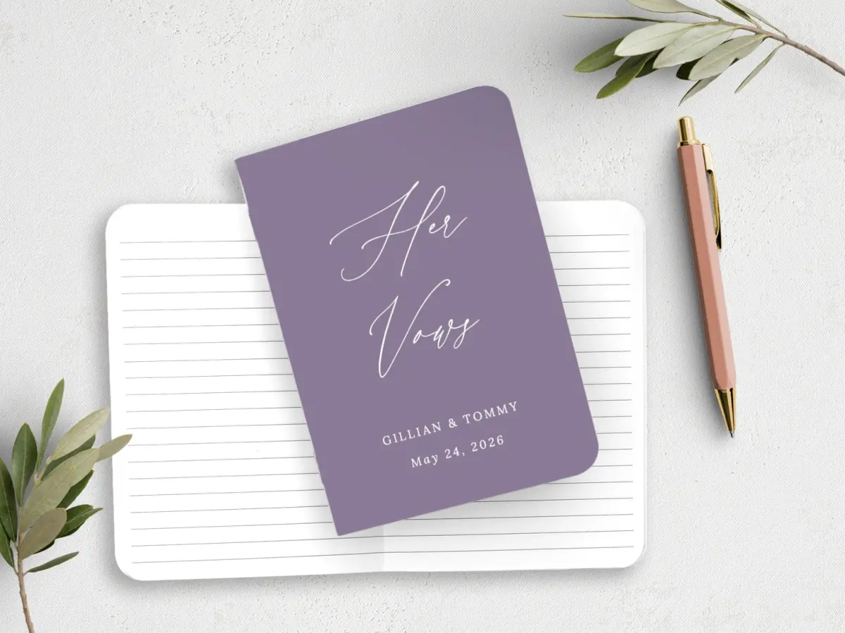 Vow Book Front