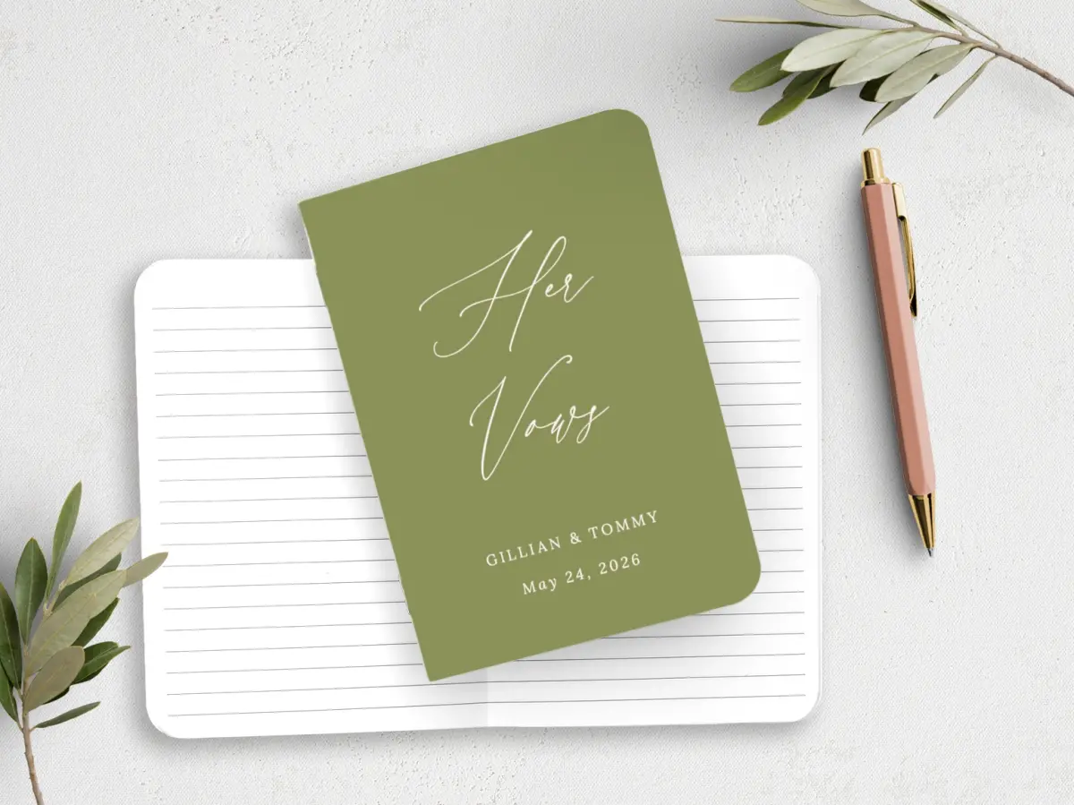 Vow Book Front